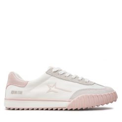 Trampki Big Star Shoes. Białe trampki BIG STAR SHOES, bez wzorów, retro, bez zapięcia. Za 139.99 zł.
