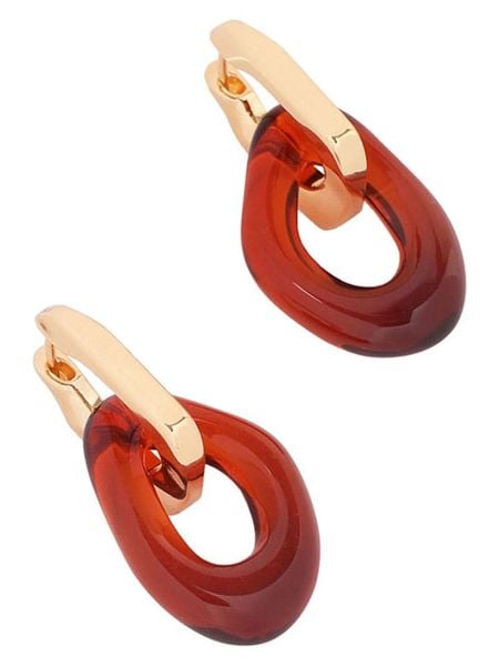 TATUUM Kolczyki "Tove" rozmiar: onesize. Czerwone kolczyki Tatuum, szklane. Za 30.99 zł.