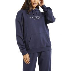 Bluza Damska Nautica Clemence Oh. Niebieskie bluzy bez kaptura Nautica, bez wzorów, z bawełny, bez kaptura. Za 349.00 zł.