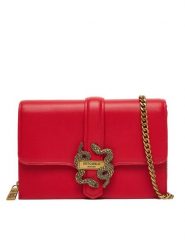 Just Cavalli Torebka 79RA5PA6 Czerwony. Czerwone listonoszki Just Cavalli, bez wzorów, ze skóry, bez dodatków. Za 489.99 zł.