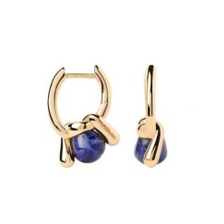 P D Paola Kolczyki P D Paola Twist - 925 sterling silver i srebro i pozłacany 1 ct Damski. Szare kolczyki P D Paola, pozłacane. Za 720.99 zł.
