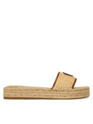 LAUREN RALPH LAUREN Espadryle 802P06398003 Beżowy. Brązowe espadryle Lauren Ralph Lauren, bez wzorów, z syntetyku, bez obcasa. Za 639.99 zł.