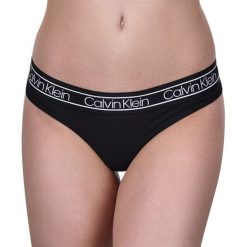 Calvin Klein Majtki stringi Modern Flx QF5234E-001 Black (rozmiar L). Czarne stringi Calvin Klein, bez wzorów. W wyprzedaży za 58.00 zł.