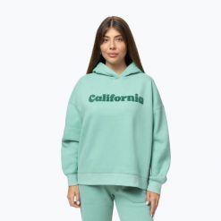 Bluza damska Pitbull California Hooded. Zielone bluzy PITBULL, m, bez wzorów, z bawełny, bez ramiączek, bez kaptura. Za 209.99 zł.