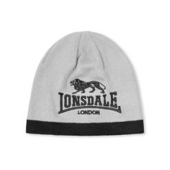 Czapka Lonsdale Levedale. Czarne czapki zimowe Lonsdale, bez wzorów, sportowe. Za 122.00 zł.