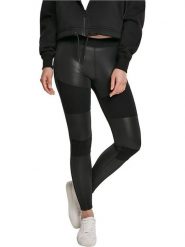 Urban Classics Legginsy w kolorze czarnym ze skóry syntetycznej rozmiar: M. Czarne legginsy Urban Classics, bez wzorów, ze skóry. Za 113.90 zł.