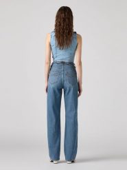 Levi's Dżinsy - Comfort fit - w kolorze niebieskim rozmiar: W25/L32. Niebieskie jeansy Levi's, l, bez wzorów, z podwyższonym stanem. Za 181.76 zł.