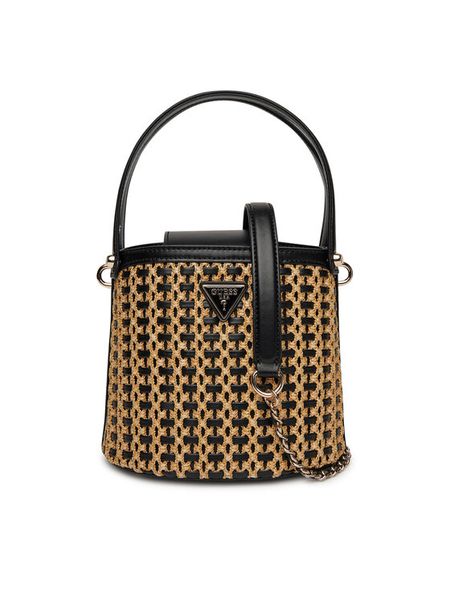 Guess Torebka HWWG96 47030 Beżowy. Brązowe torebki klasyczne Guess, z aplikacjami, ze skóry, bez dodatków. Za 439.99 zł.