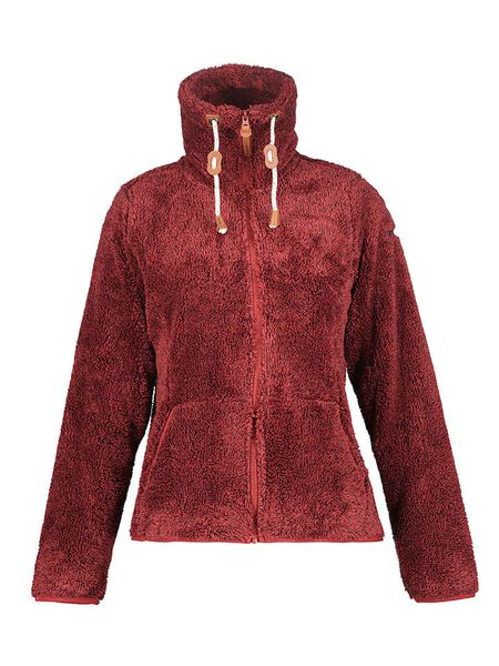 Icepeak Kurtka polarowa "Colony" w kolorze bordowym rozmiar: S. Czerwone kurtki Icepeak, s, bez wzorów, z materiału, bez kaptura. Za 126.75 zł.