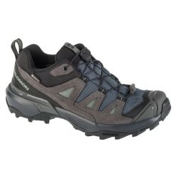 Buty Salomon X Ultra 360 Ltr Gtx 475716 szare. Szare buty trekkingowe z gore-texu, bez zapięcia. Za 732.30 zł.