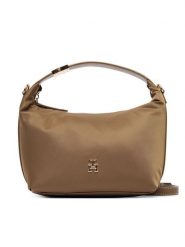 Tommy Hilfiger Torebka Th Go Crossover Nylon AW0AW18164 Brązowy. Brązowe torebki klasyczne Tommy Hilfiger, bez wzorów, z materiału, bez dodatków. Za 529.99 zł.