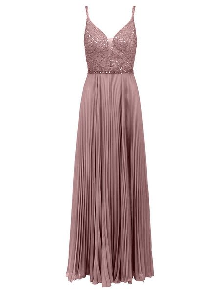 APART Sukienka w kolorze fioletowym rozmiar: 36. Różowe sukienki Apart, bez wzorów, bez kołnierzyka, bez ramiączek, maxi. Za 292.89 zł.