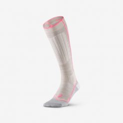 Skarpety narciarskie dla dorosłych Wedze 900 Merino Wool z wełną merynosa. Skarpetki WED'ZE, bez wzorów, z elastanu. Za 79.99 zł.