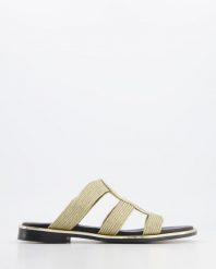 KLAPKI DAMSKIE 2515530 ORO CHIA. Klapki Venezia, bez wzorów, bez obcasa, bez zapięcia. Za 159.00 zł.