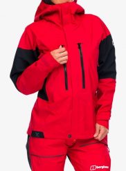 Kurtka GORE TEX damska Berghaus MTN Guide GTX Pro Jacket. Czerwone kurtki Berghaus, na zimę, l, bez wzorów, z gore-texu, biznesowe, bez kaptura. Za 1,737.99 zł.