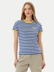Napapijri T-Shirt Baie NP0A4ILB Niebieski Regular Fit. Niebieskie t-shirty Napapijri, m, bez wzorów, z bawełny, bez kołnierzyka, bez ramiączek. Za 159.99 zł.
