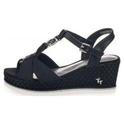 Tom Tailor Sandały Damskie 41 Czarny. Sandały marki Tom Tailor. Za 266.00 zł.