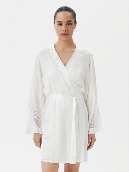 Chantelle Szlafrok Legend C17WV0 Écru. Szlafroki damskie Chantelle, xs, bez wzorów, z wiskozy, bez ramiączek. Za 459.99 zł.