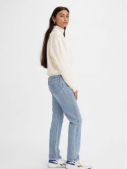 Levi's® Jeansy 501® 12501-0415 Niebieski Straight Fit. Niebieskie jeansy s, bez wzorów, z bawełny. Za 519.99 zł.