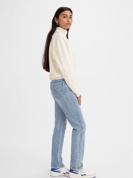 Levi's® Jeansy 501® 12501-0415 Niebieski Straight Fit. Niebieskie jeansy s, bez wzorów, z bawełny. Za 459.99 zł.