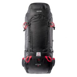 Plecak Unisex Dla Dorosłych Stone Logo 75L. Czarne plecaki Hi-tec, bez wzorów, bez dodatków. Za 314.99 zł.