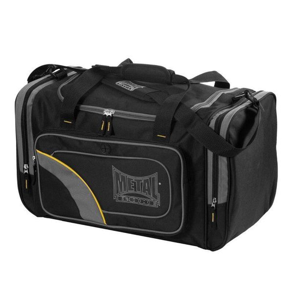 Torba sportowa Metal Boxe. Czarne torby sportowe METAL BOXE, bez wzorów, na ramię. Za 201.50 zł.