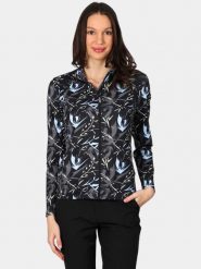 Sweter Damski Luhta Armisvesi. Czarne swetry Luhta, m, bez wzorów, z elastanu, bez ramiączek. Za 369.00 zł.