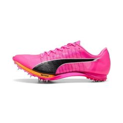 Buty sportowe Puma evoSPEED 400 NITRO Elite 2. Czerwone buty treningowe Puma, bez wzorów, bez zapięcia, do biegania. Za 1,082.50 zł.