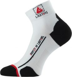 Skarpety trekkingowe Lasting TCU 009 Coolmax. Białe skarpetki LASTING, bez wzorów, z dzianiny. Za 55.00 zł.