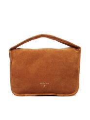 Patrizia Pepe Torebka 8B0314/L152-brB878 Brązowy. Brązowe torebki klasyczne Patrizia Pepe, bez wzorów, ze skóry, bez dodatków. Za 1,179.00 zł.