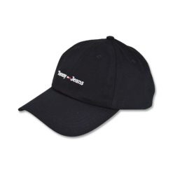Damska Czapka z daszkiem bejsbolówka Hilfiger Tommy Jeans Sport - AW0AWI4596 0GJ. Czarne czapki z daszkiem Tommy Hilfiger, bez wzorów, z jeansu, sportowe. Za 129.00 zł.
