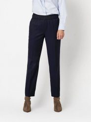 Toni Spodnie w kolorze granatowym rozmiar: 44. Niebieskie spodnie materiałowe Toni, bez wzorów, z materiału. Za 152.99 zł.