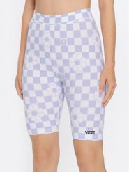 Vans Legginsy Wm Flying V Print Legging Short VN0A7PNE Fioletowy Regular Fit. Fioletowe legginsy Vans, bez wzorów, z bawełny, sportowe. Za 99.99 zł.