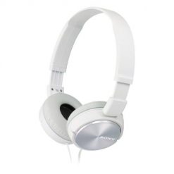 Słuchawki nauszne z mikrofonem Sony MDR-ZX310APW (Biały). Białe słuchawki nauszne Sony. Za 140.99 zł.