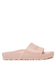 Birkenstock Klapki Barbados Eva 1026141 Różowy. Czerwone klapki Birkenstock, bez wzorów, z tworzywa sztucznego, bez obcasa, bez zapięcia. Za 219.99 zł.