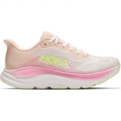 Buty do biegania damskie Hoka One One Clifton 11. Białe buty do biegania Hoka One One, bez wzorów, z materiału, bez zapięcia, do biegania. Za 1,043.00 zł.