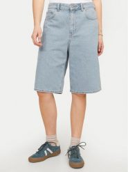 JJXX Szorty jeansowe Eda 12253067 Niebieski Wide Leg. Niebieskie szorty JJXX, bez wzorów, z bawełny. Za 129.99 zł.