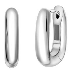 Yokoamii Kolczyki z mosiadzu w kolorze srebrnym 1 ct Damski. Szare kolczyki Yokoamii, posrebrzane. Za 149.99 zł.