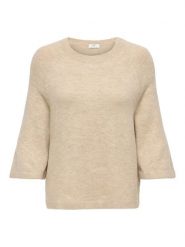 JDY Sweter w kolorze beżowym rozmiar: XS. Brązowe swetry JDY, xs, bez wzorów, bez ramiączek. Za 109.95 zł.