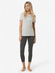 Super.natural Koszulka funkcyjna "Yantra" w kolorze szarym rozmiar: XL. Szare t-shirty sportowe super.natural, xl, bez wzorów, z wełny, bez ramiączek, outdoorowe. Za 208.99 zł.