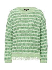 More & More Sweter w kolorze zielono-białym rozmiar: 40. Białe swetry More & More, bez wzorów, bez ramiączek. Za 141.19 zł.