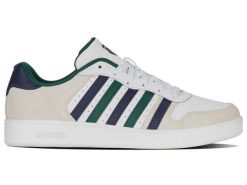 Buty damskie K-Swiss COURT PALISADES (86931-977-M). Białe buty treningowe K-SWISS, bez wzorów, bez zapięcia, na fitness i siłownię. Za 119.00 zł.