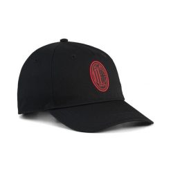 Czapka z daszkiem AC Milan Essentials PUMA Black For All Time Red. Czarne czapki z daszkiem Puma, bez wzorów, sportowe. Za 99.00 zł.
