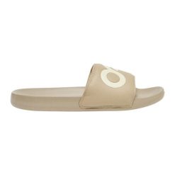 Klapki basenowe Oakley B1b Slide 2.0. Brązowe klapki Oakley, bez wzorów, bez obcasa, bez zapięcia. Za 131.00 zł.