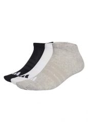Niskie skarpety adidas Thin&light (x3). Białe skarpetki adidas, bez wzorów. Za 44.95 zł.