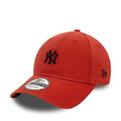 Czapka z daszkiem New Era. Brązowe czapki z daszkiem New Era, bez wzorów. Za 99.99 zł.