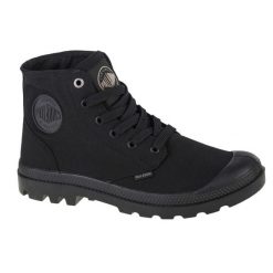 Buty sportowe Sneakersy unisex, Palladium Mono Chrome. Czarne buty treningowe Palladium, bez wzorów, z materiału, bez zapięcia, trekkingowe. Za 438.00 zł.