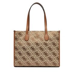 Torebka Guess. Brązowe torebki klasyczne Guess, z aplikacjami, klasyczne, bez dodatków. Za 429.99 zł.