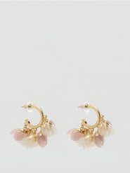 Wiszące kolczyki - brzoskwiniowy. Pomarańczowe kolczyki Reserved. Za 49.99 zł.