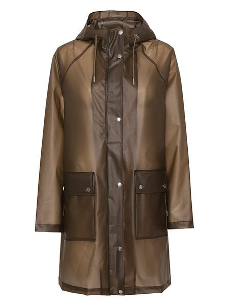 Ilse Jacobsen Płaszcz przeciwdeszczowy w kolorze brązowym rozmiar: 40. Brązowe kurtki przeciwdeszczowe Ilse Jacobsen, s, bez wzorów, sportowe, bez kaptura. Za 167.28 zł.
